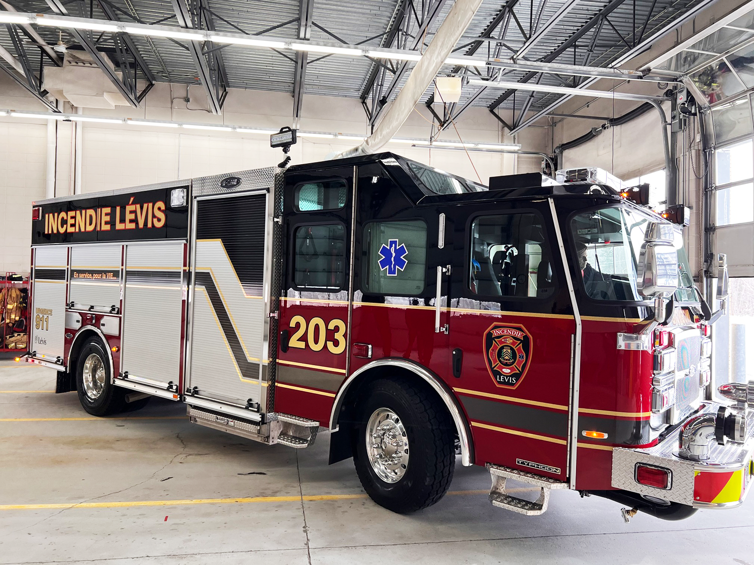 Incendie - Lévis Services, Services, Pro Lettrage Drummond Inc.